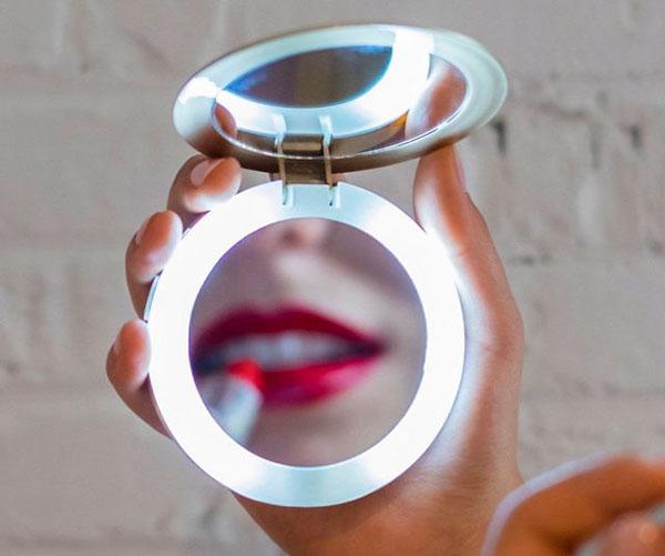 Espejo de Maquillaje con Batería